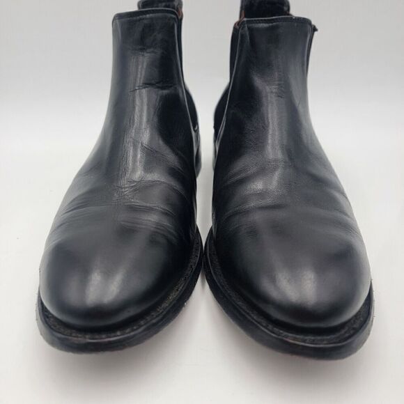 Nisolo Black Leather Slip-on Chelsea‎ Boots Men’s Size 9 Everyday Shoes Mens main image 15